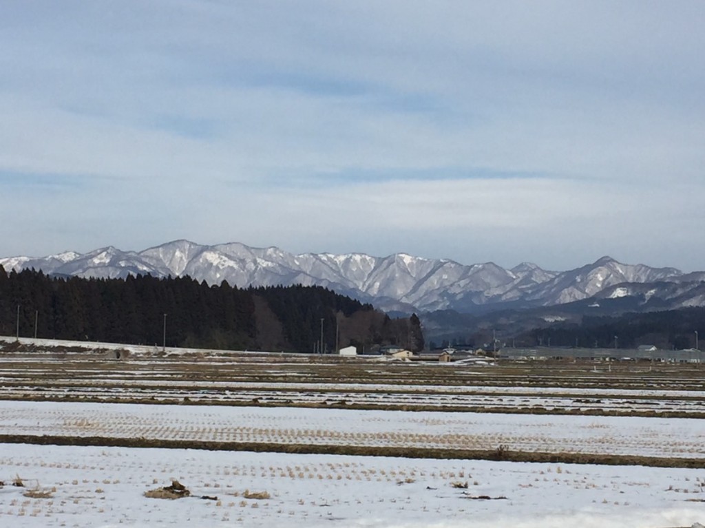 雪の八峰町