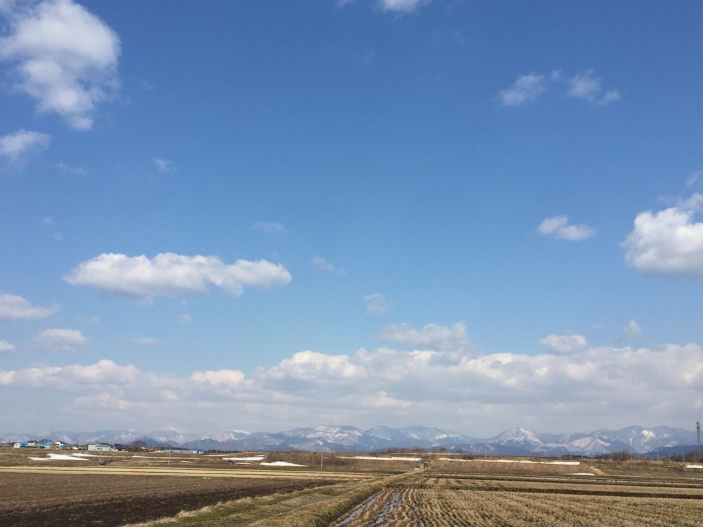 快晴の空