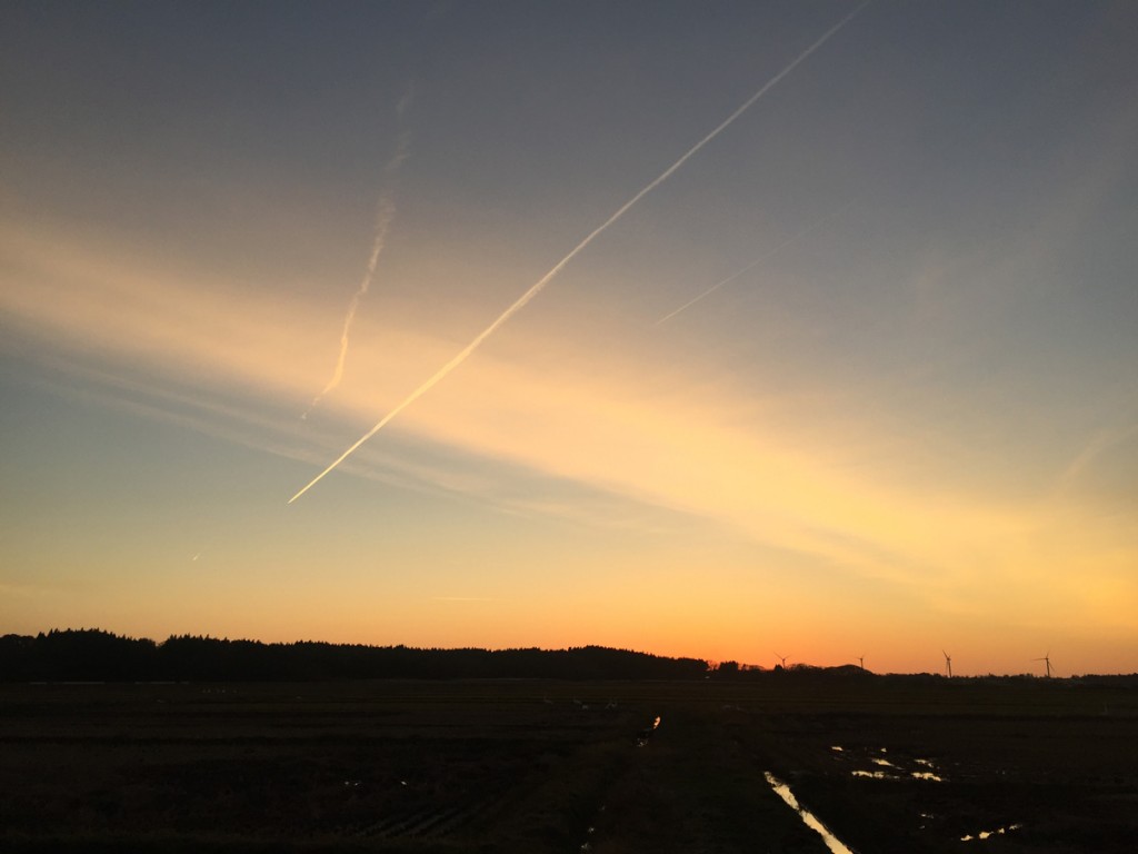 美しい夕焼け空