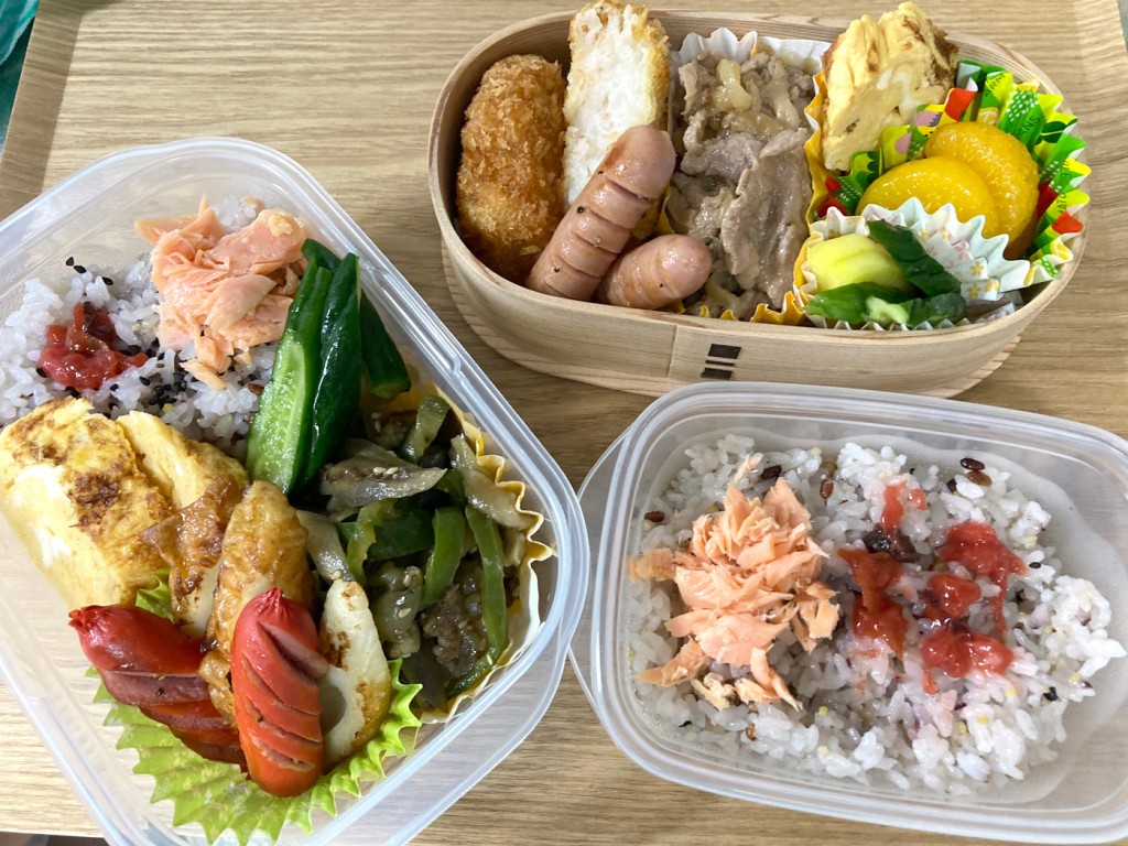 女子学生のお弁当_1